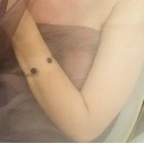 Bracciale due bottoni 